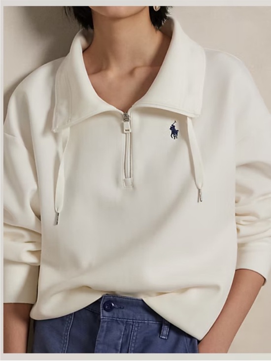Ralph Lauren Sweaters - Polo Ralph Lauren Double-Knit Half-Zip Pullover